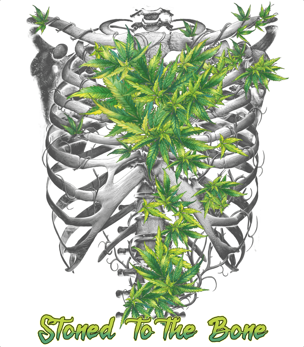 Stoned To The Bone Ready To Press DTF Transfer - Buy Bulk DTF