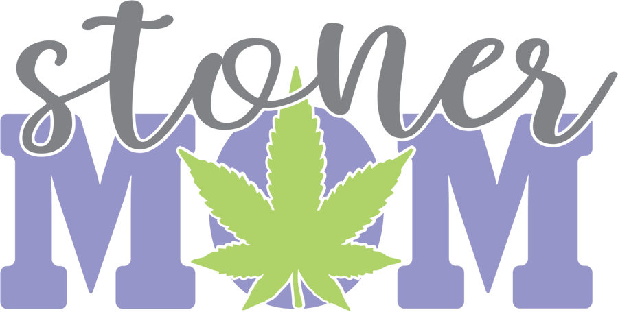 Stoner Mom - Leaf Ready To Press DTF Transfer - Buy Bulk DTF