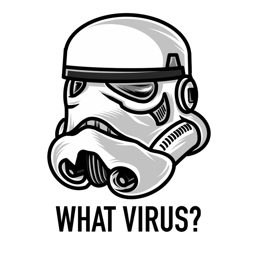 Storm Trooper What Virus Ready To Press DTF Transfer - Buy Bulk DTF