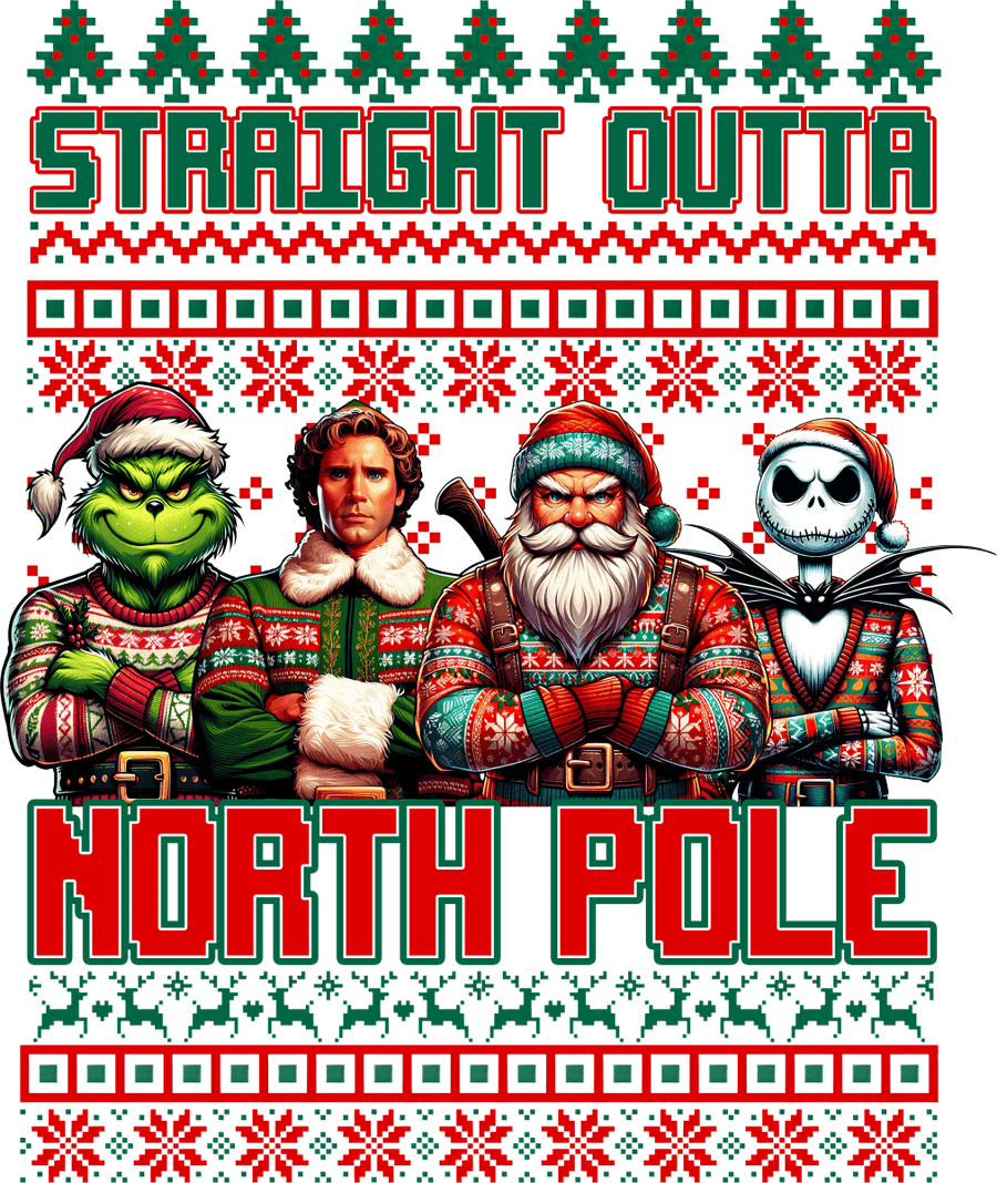 Straight Outta - Ready to Press DTF Transfers - Buy Bulk DTF