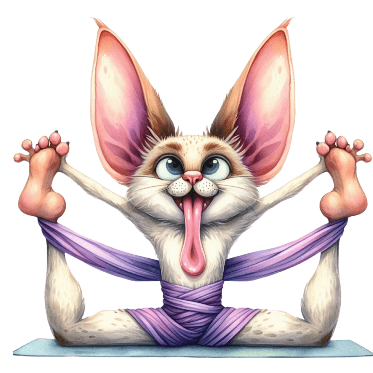 Stretch & Meow - Ready To Press DTF Transfers - Buy Bulk DTF