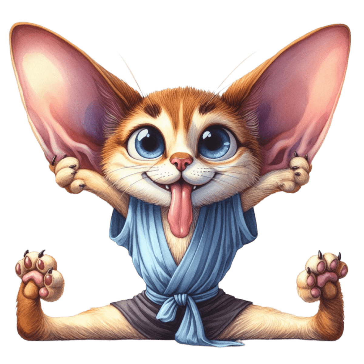 Stretch & Purr - Ready To Press DTF Transfers - Buy Bulk DTF