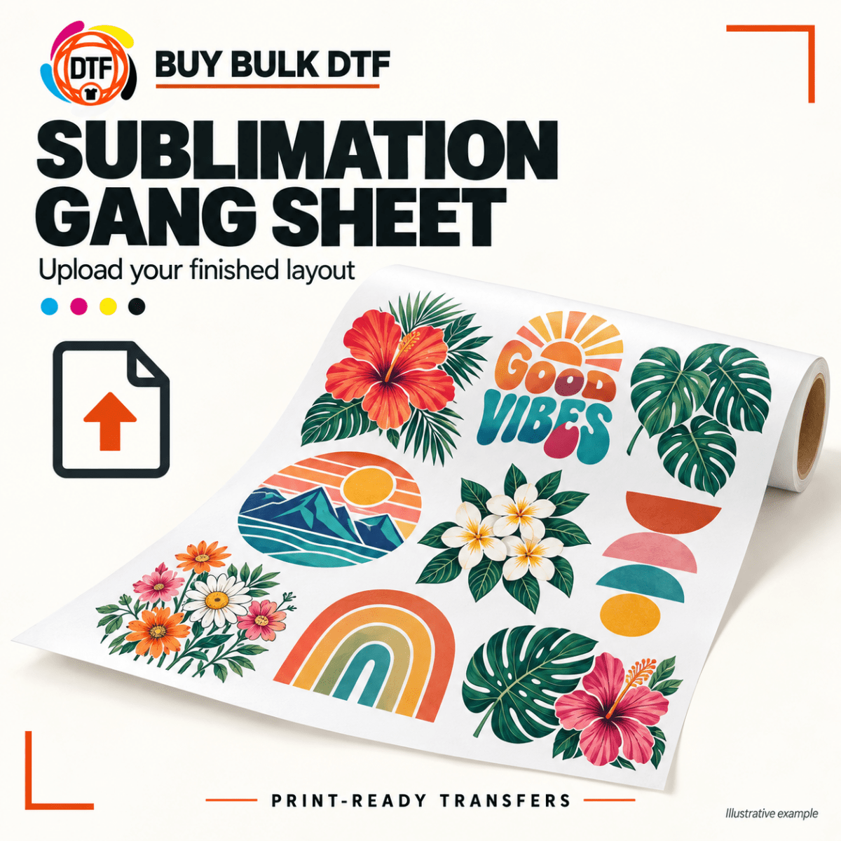Sublimation Gang Sheet - Buy Bulk DTF