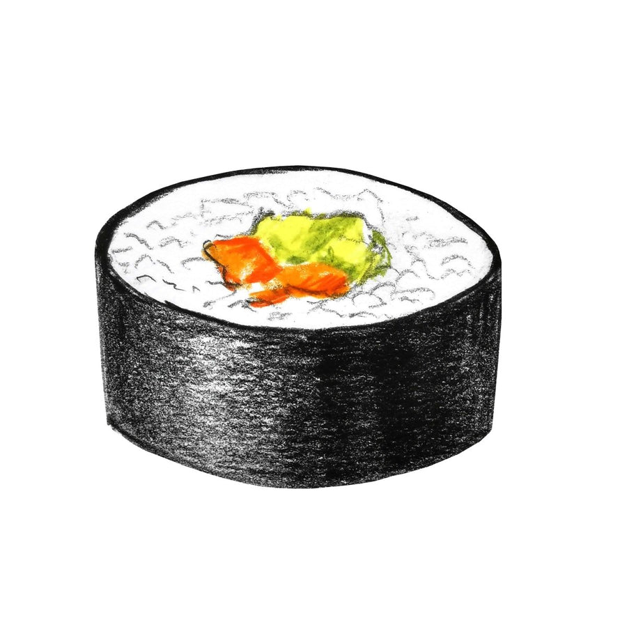 Sushi Rolls Galore - Ready To Press DTF Transfers - Buy Bulk DTF