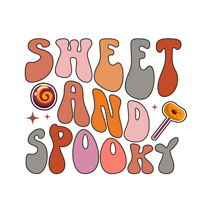 Sweet and Spooky Ready To Press DTF Transfer - Buy Bulk DTF