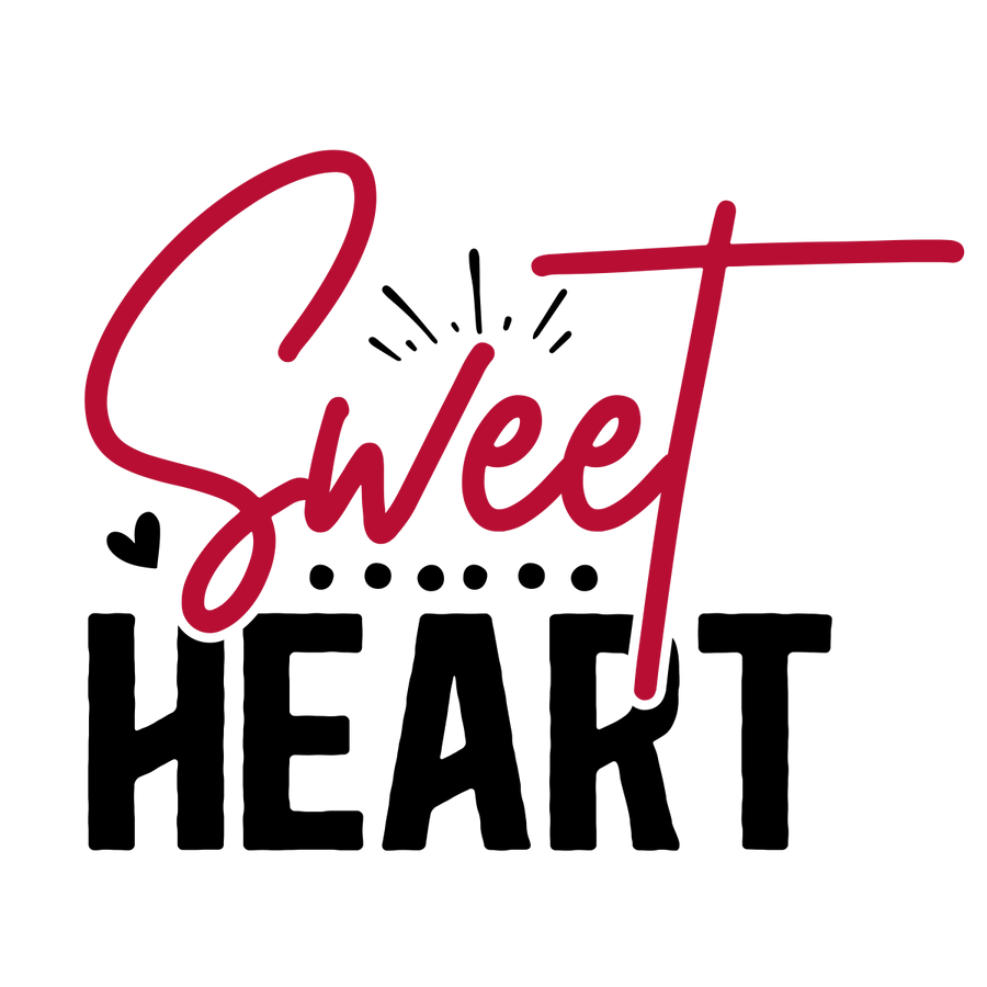 Sweet Heart - 01 Ready To Press DTF Transfer - Buy Bulk DTF