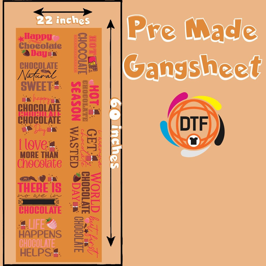 Sweet Indulgence Squad Premade DTF Gangsheet - Buy Bulk DTF