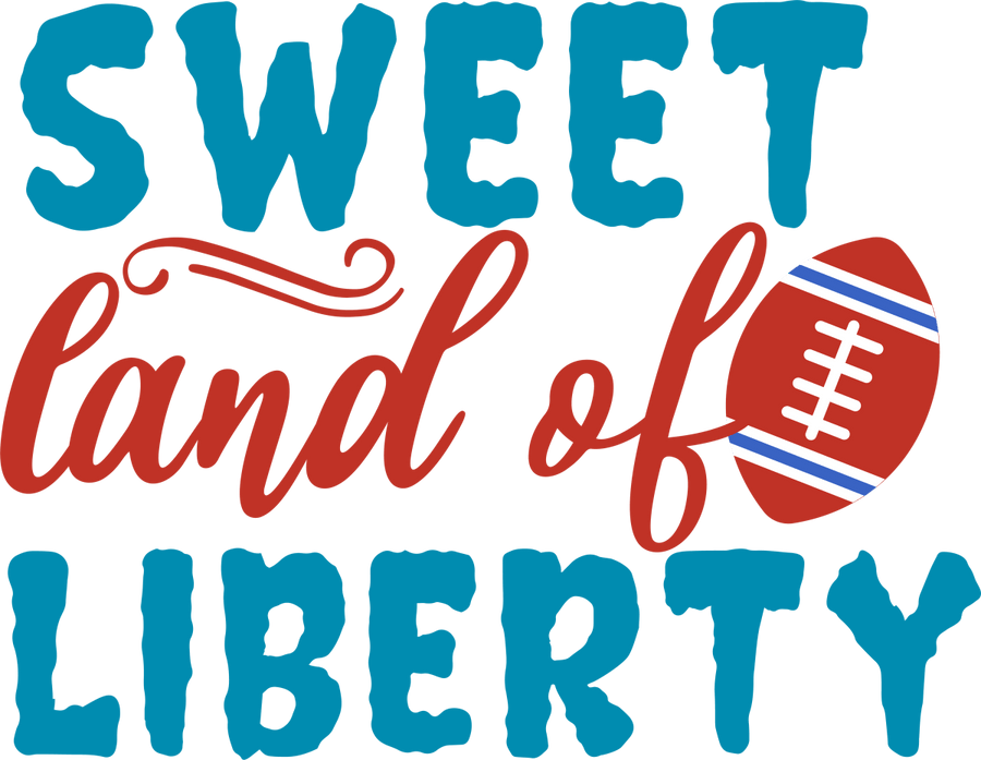 Sweet Land Of Liberty - 1206 Ready to Press DTF Transfer - Buy Bulk DTF