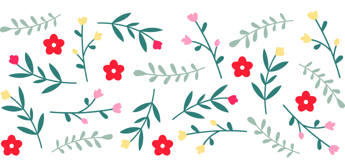 Sweet Spring Flower - UV DTF Libbey Glass Wrap - Buy Bulk DTF