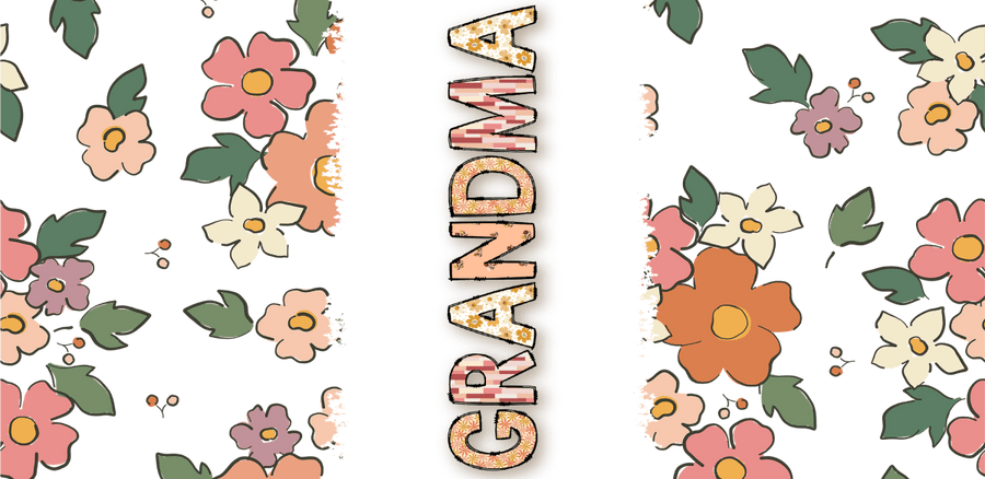 Tender Hues Collection - UV DTF Libbey Glass Wrap - Buy Bulk DTF