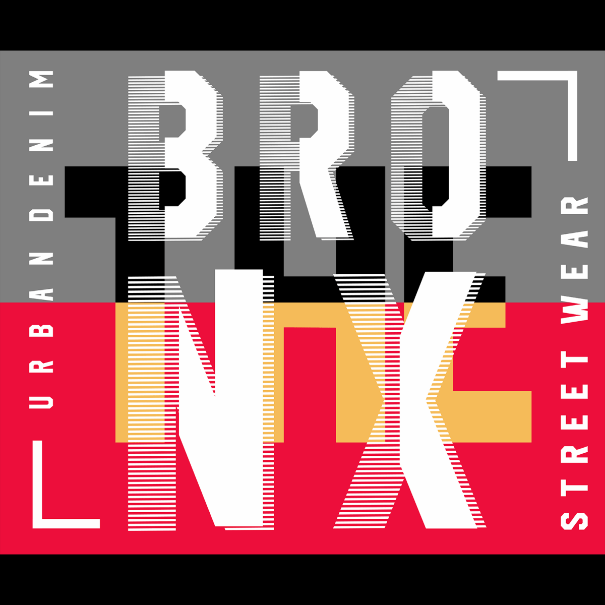 The Bronx - Streetwear - Ready To Press DTF Transfer - Buy Bulk DTF