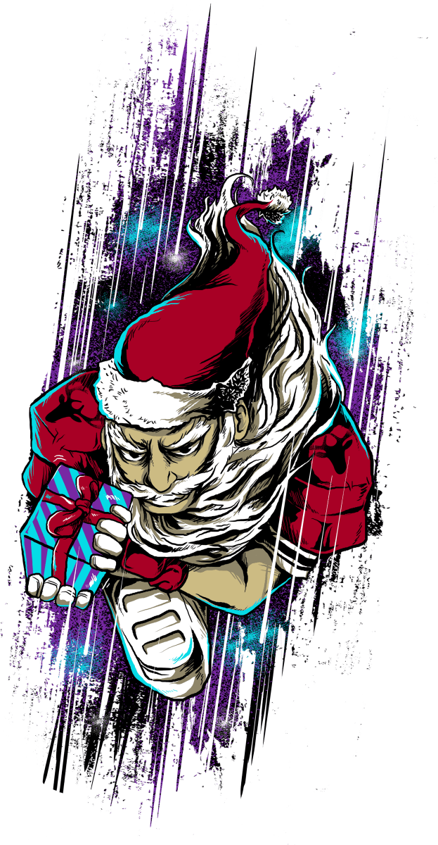 Touchdown Santa_FIX Ready To Press DTF Transfer - Buy Bulk DTF