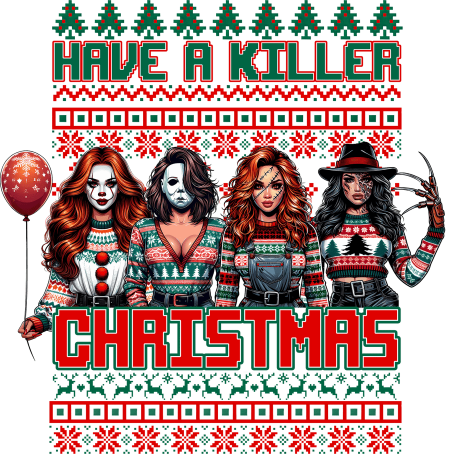 Trendy Tidings - Ready to Press DTF Transfers - Buy Bulk DTF