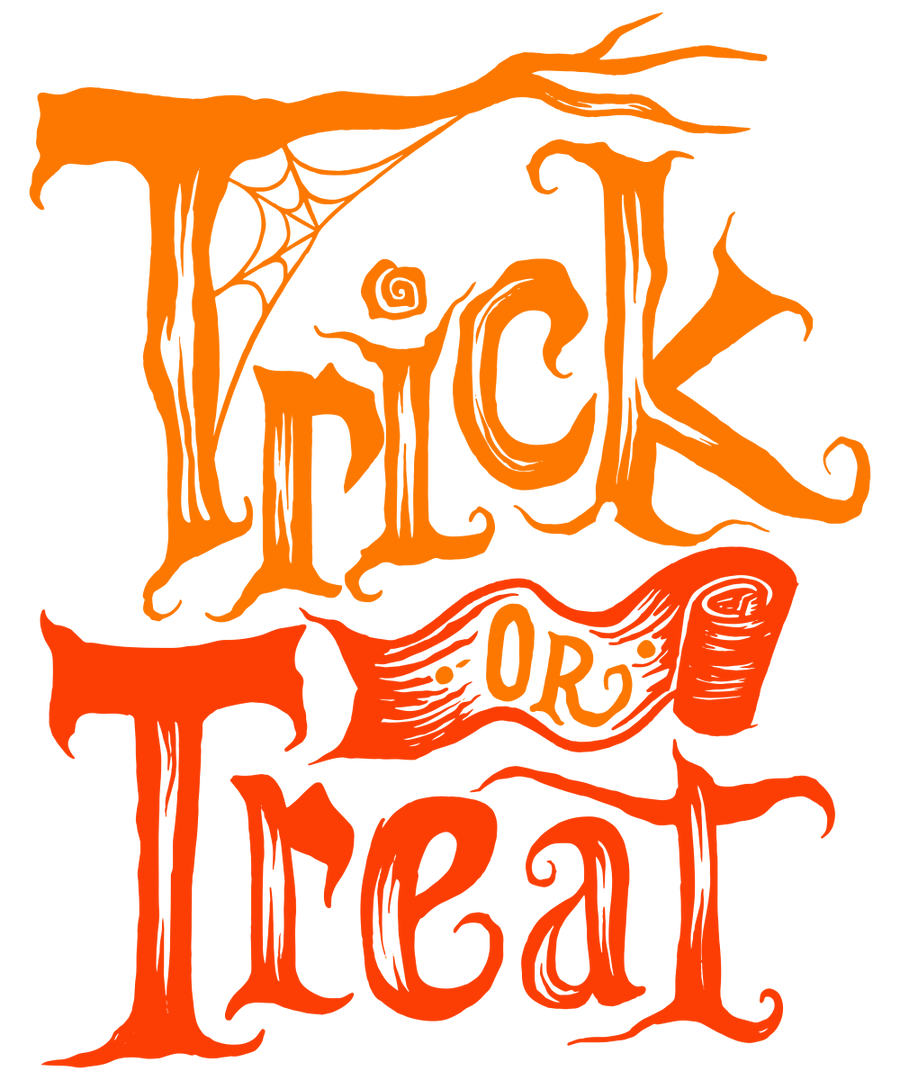 Trick or Treat 5 Ready To Press DTF Transfer - Buy Bulk DTF