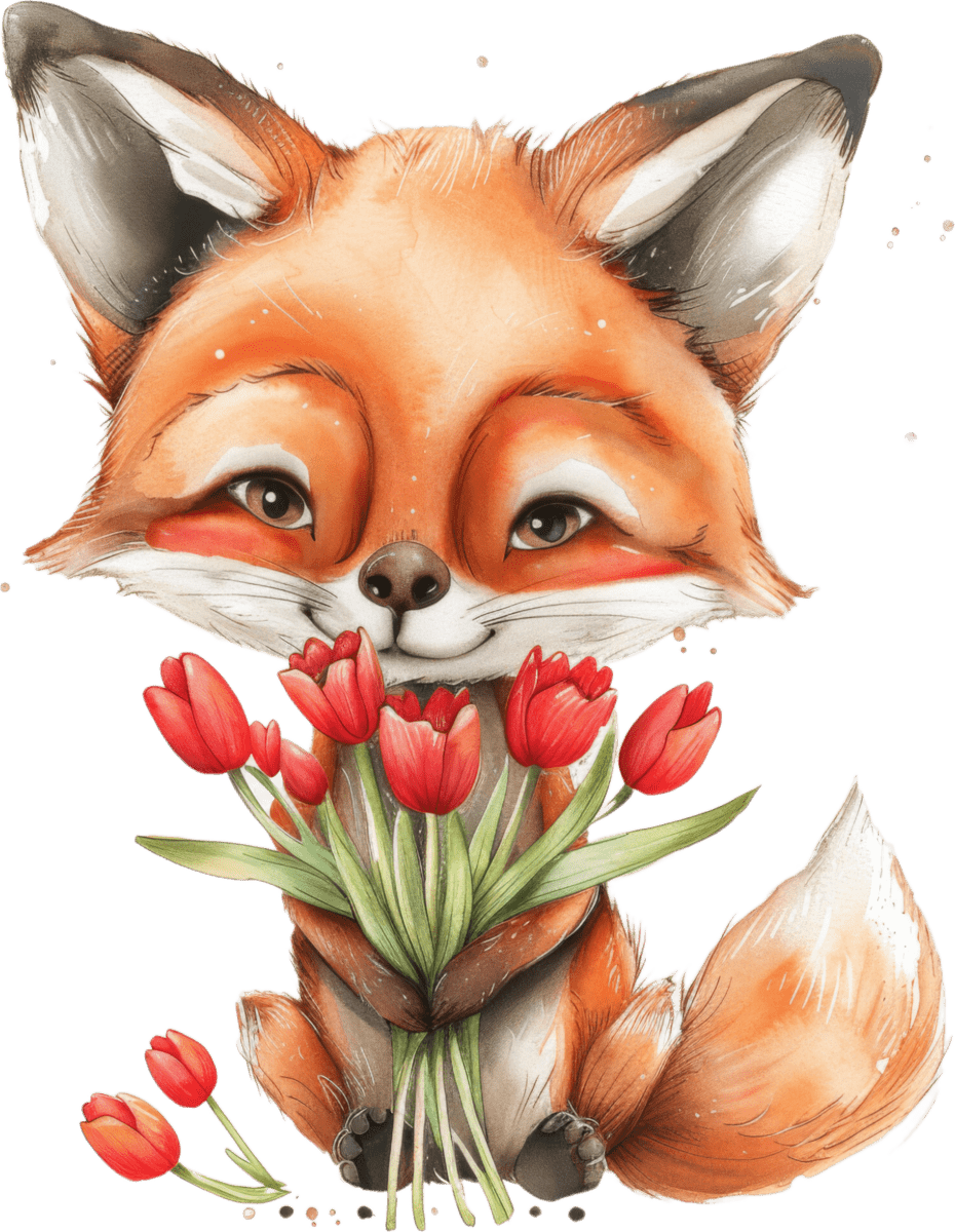 Tulip Cuddles - Ready To Press DTF Transfers - Buy Bulk DTF