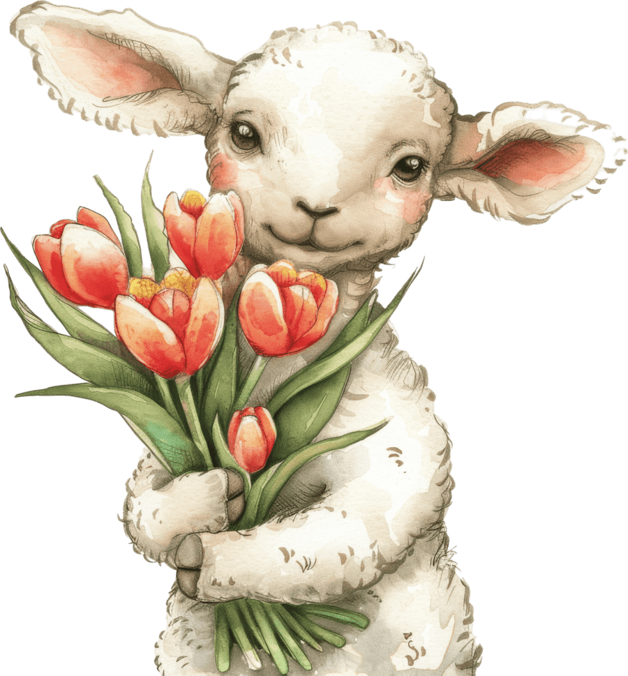 Tulip Frolic - Ready To Press DTF Transfers - Buy Bulk DTF