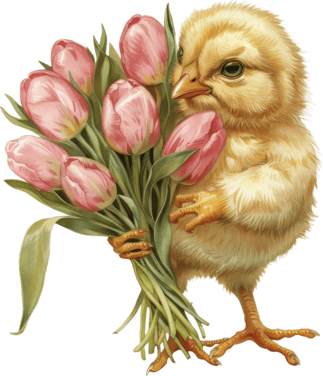 Tulip Nuzzles - Ready To Press DTF Transfers - Buy Bulk DTF