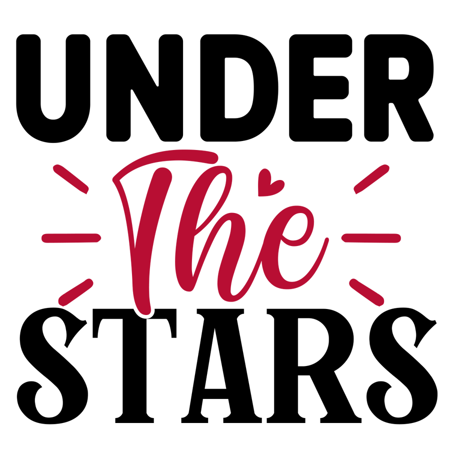 Under The Stars - 01 Ready To Press DTF Transfer - Buy Bulk DTF