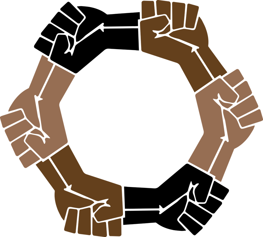 UNITED BLACK POWER FISTS - Ready To Press DTF Transfer - Buy Bulk DTF