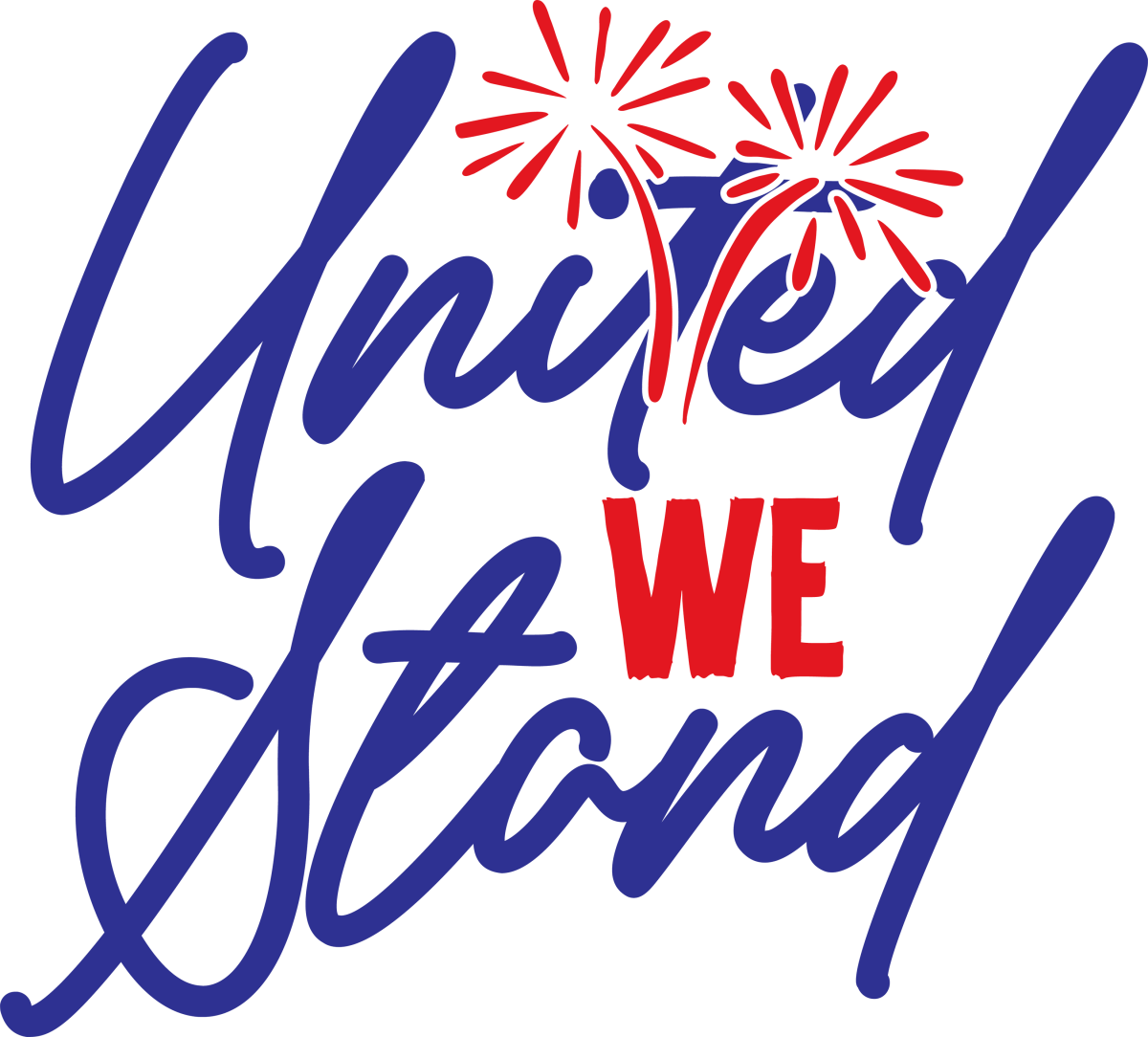 United We Stand - 1211 Ready to Press DTF Transfer - Buy Bulk DTF