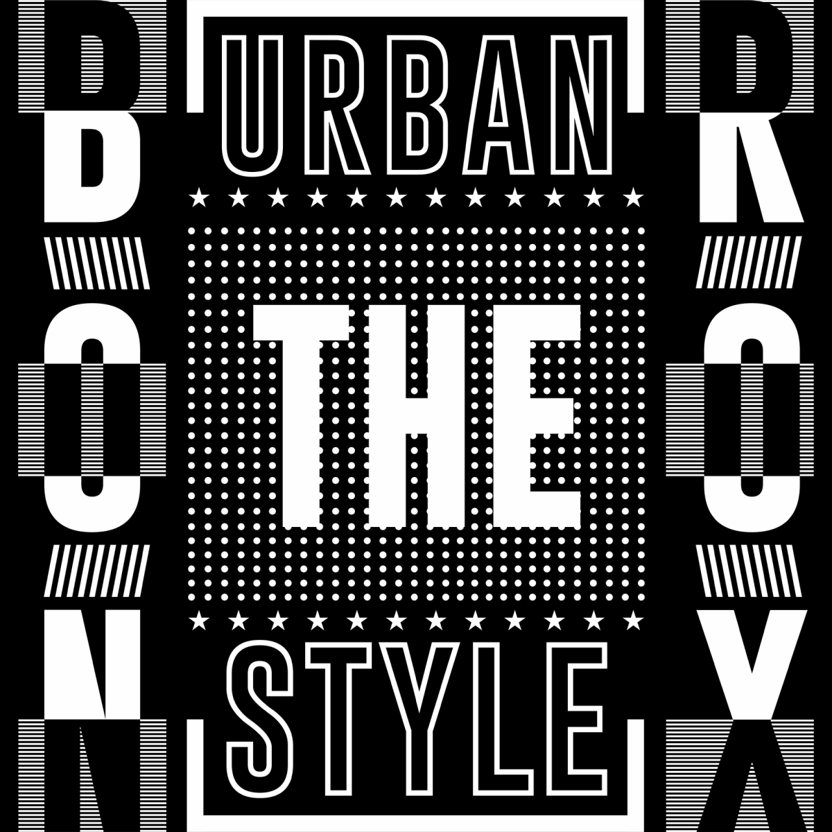 Urban Style - The Bronx Rox - Ready To Press DTF Transfer - Buy Bulk DTF