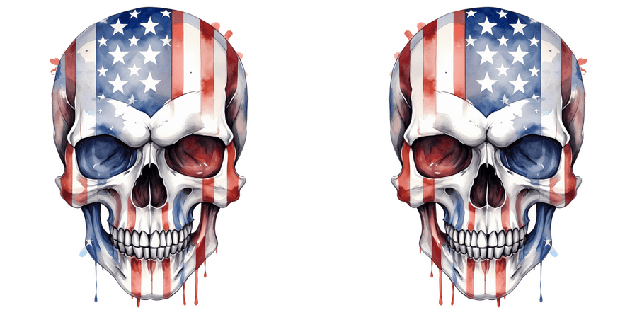 USA Celebration Burst UV DTF Libbey Glass Wrap - Buy Bulk DTF