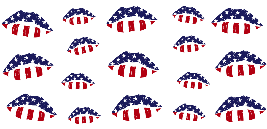 USA Fireworks Frenzy UV DTF Libbey Glass Wrap - Buy Bulk DTF