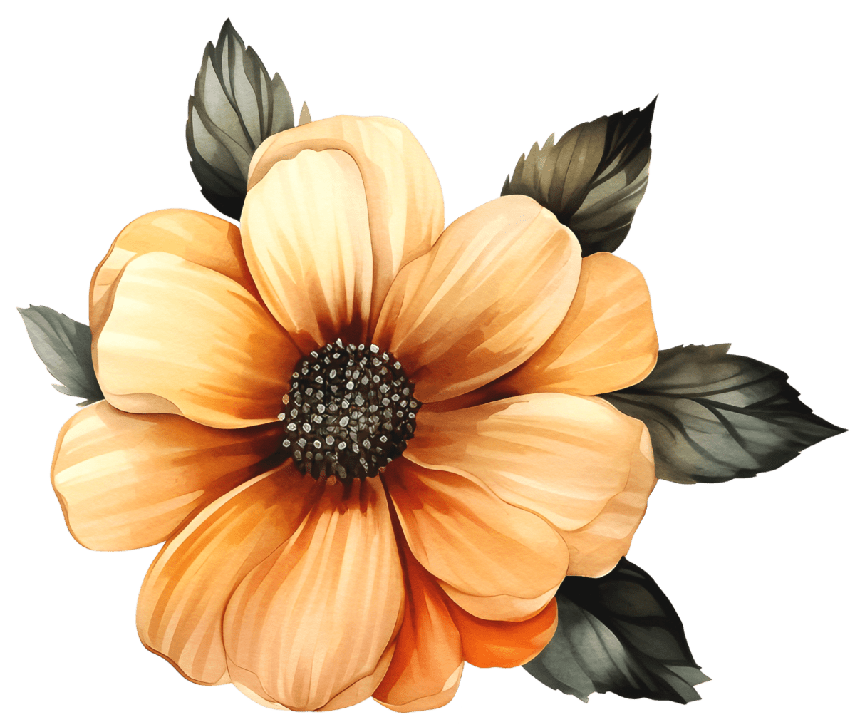 Vibrant Fall Flowers Watercolor Ready to Press DTF Transfers - Buy Bulk DTF