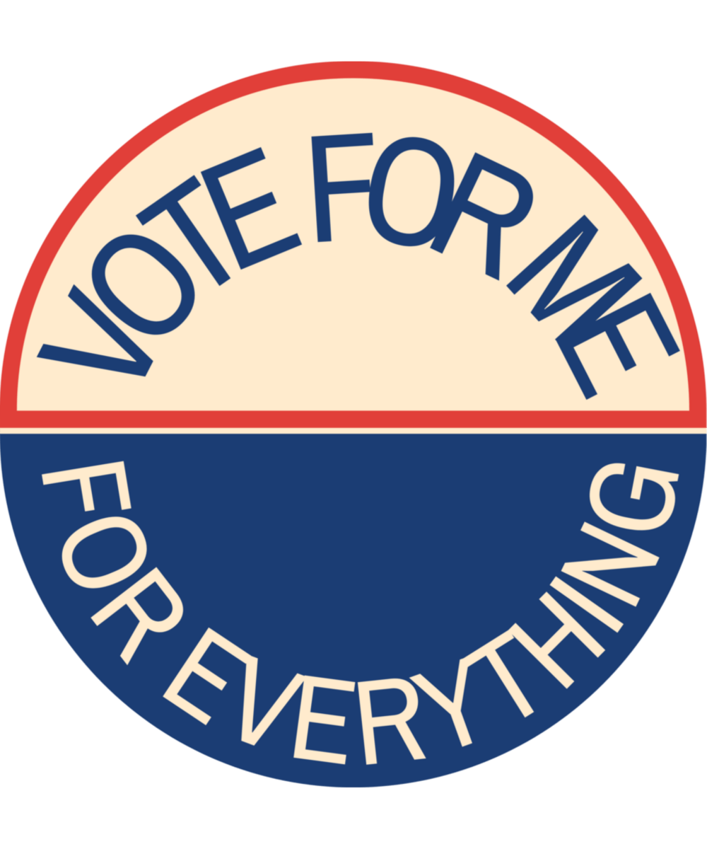 Vote For Me - Ready To Press DTF Transfers - Buy Bulk DTF