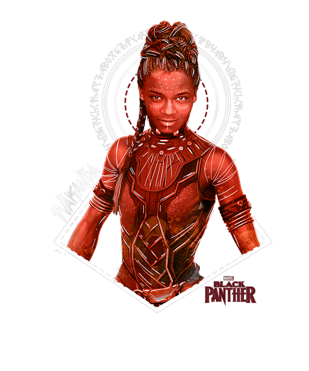 Wakanda Forever Red Black Rainbow Tie Dye Shirt - Ready To Press DTF Transfer - Buy Bulk DTF