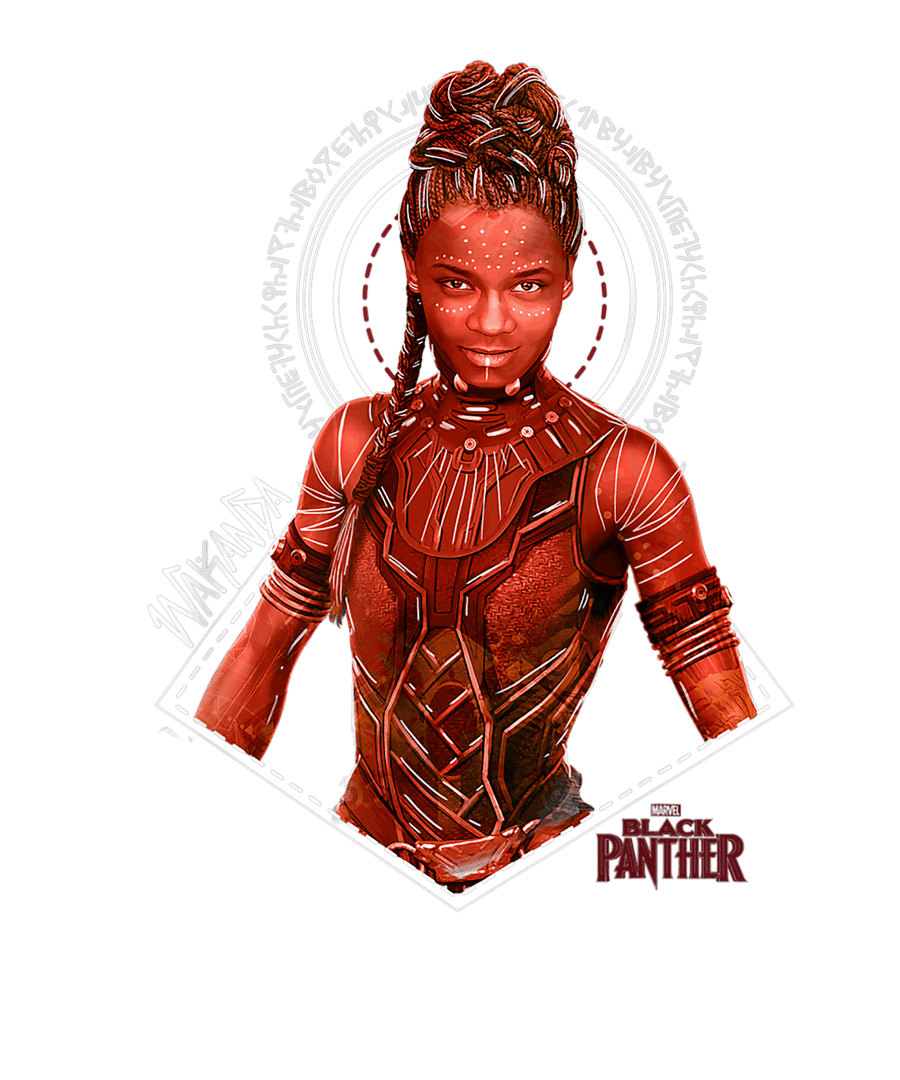 Wakanda Forever Red Black Rainbow Tie Dye Shirt - Ready To Press DTF Transfer - Buy Bulk DTF