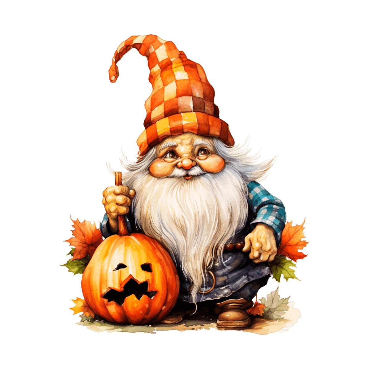 Watercolor Christmas & Fall Pumpkins – Ready To Press DTF Transfers - Buy Bulk DTF