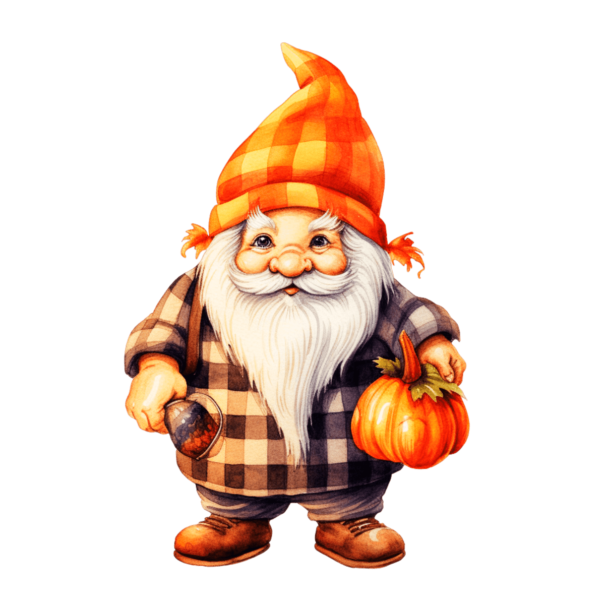 Watercolor Christmas Pumpkins & Fall Magic – Ready To Press DTF Transfers - Buy Bulk DTF