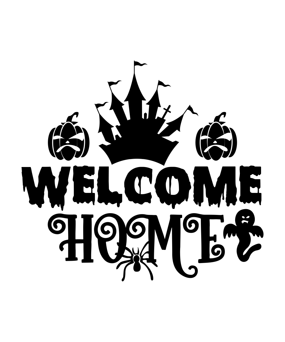 Welcome Home - 01 Ready To Press DTF Transfer - Buy Bulk DTF