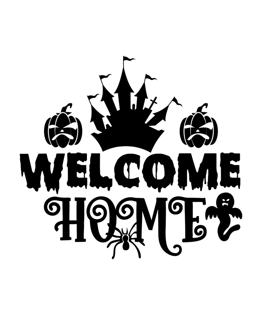 Welcome Home - 01 Ready To Press DTF Transfer - Buy Bulk DTF