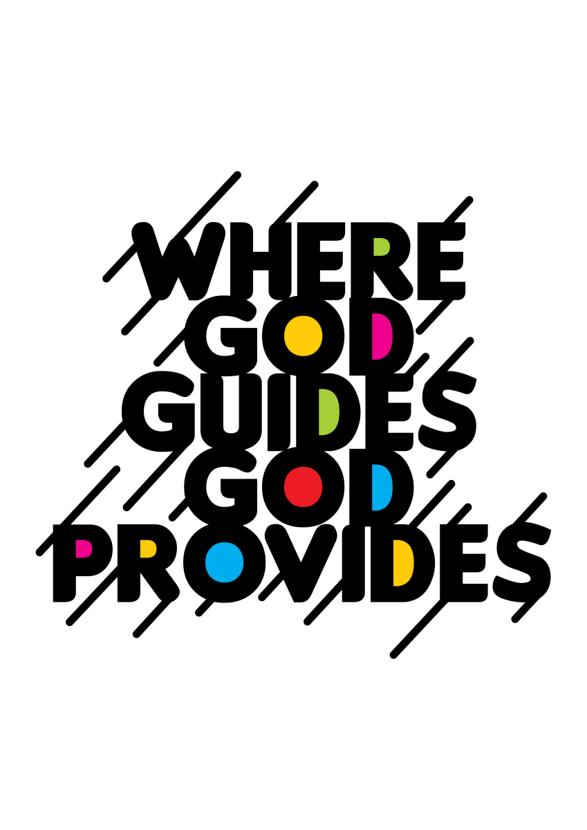 Where God Guides God Provides Ready To Press DTF Transfer - Buy Bulk DTF