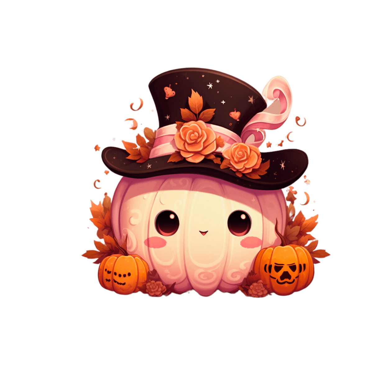 Whimsical Watercolor Pumpkins for Fall & Christmas – Ready To Press DTF Transfers - Buy Bulk DTF