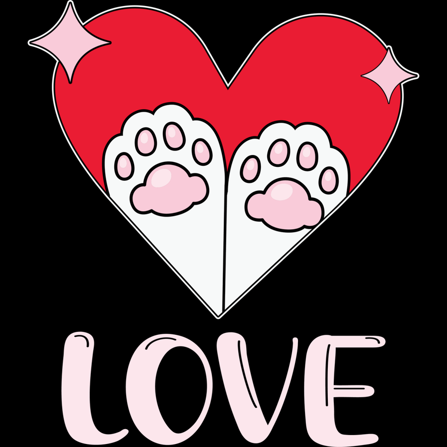 Whisker Bliss Bowcys Cat - Ready To Press DTF Transfers - Buy Bulk DTF