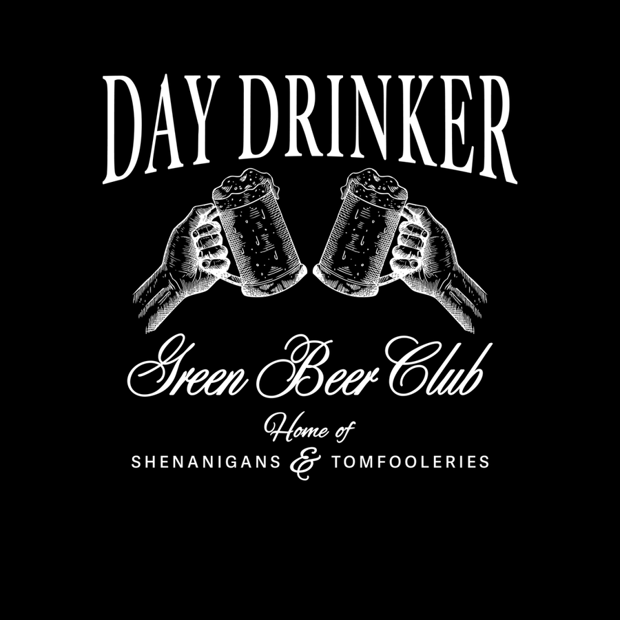 White Day Drinker - Ready To Press DTF Transfers - Buy Bulk DTF