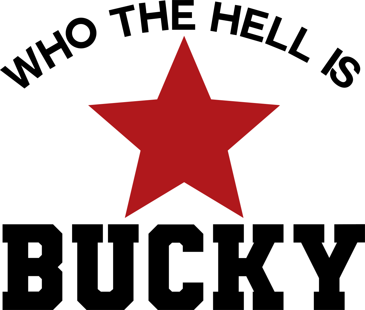 who the hell is bucky - Ready To Press DTF Transfer - Buy Bulk DTF