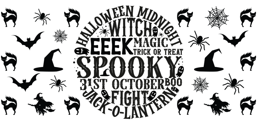 Wicked Wonder Series - UV DTF Libbey Glass Wrap - Buy Bulk DTF