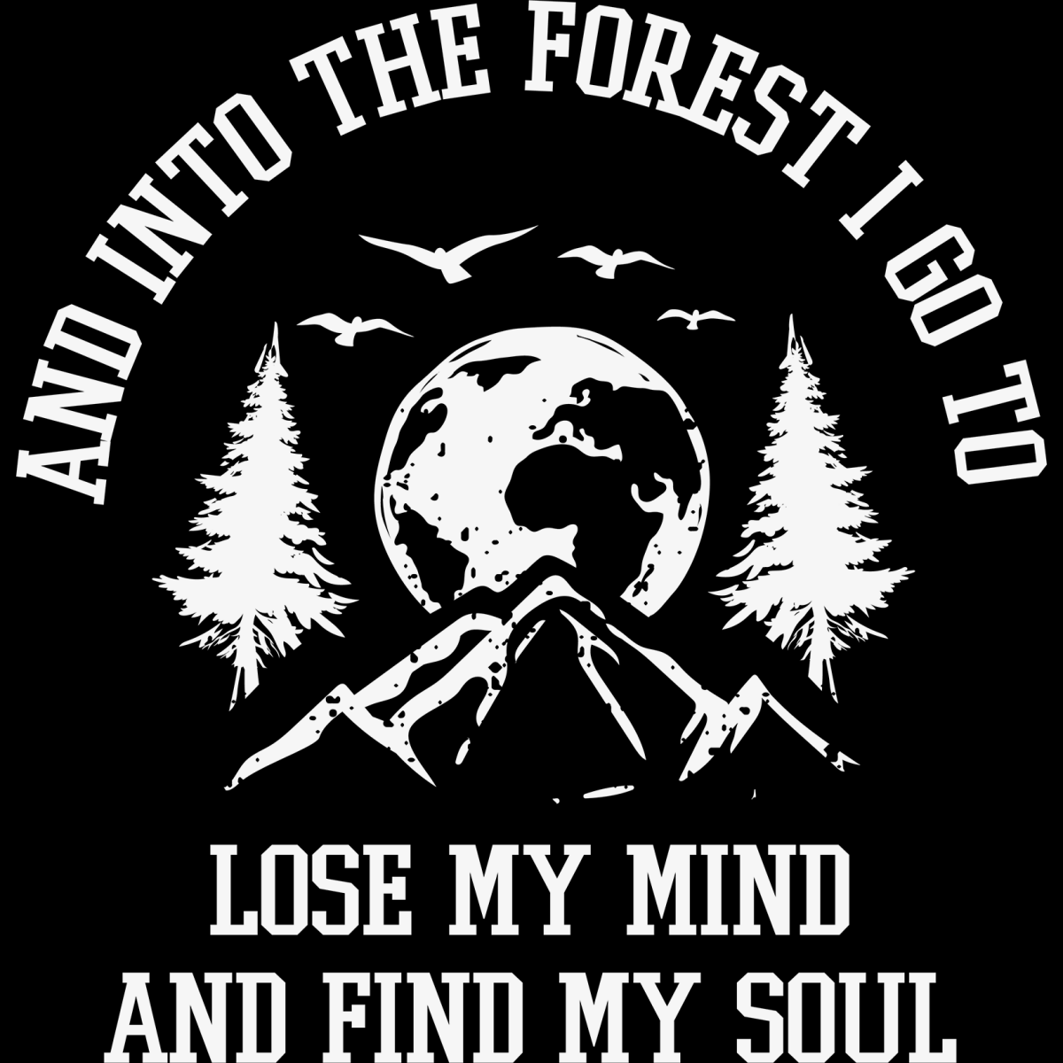 Wild and Free Camping - Ready To Press DTF Transfers - Buy Bulk DTF