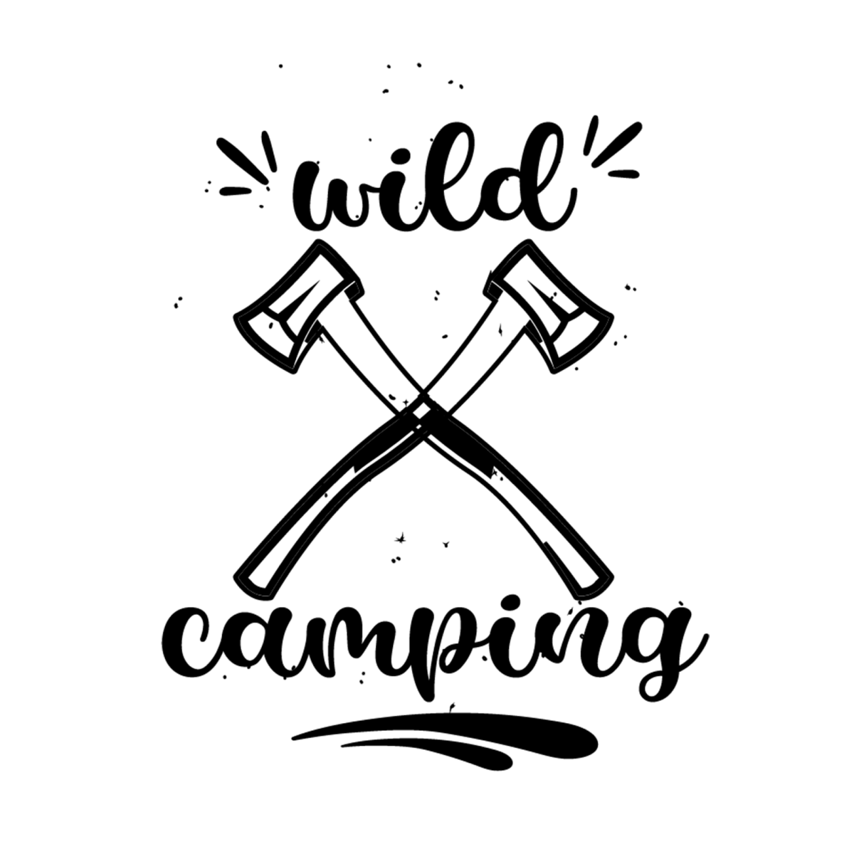 Wild Camping - Ready To Press DTF Transfers - Buy Bulk DTF