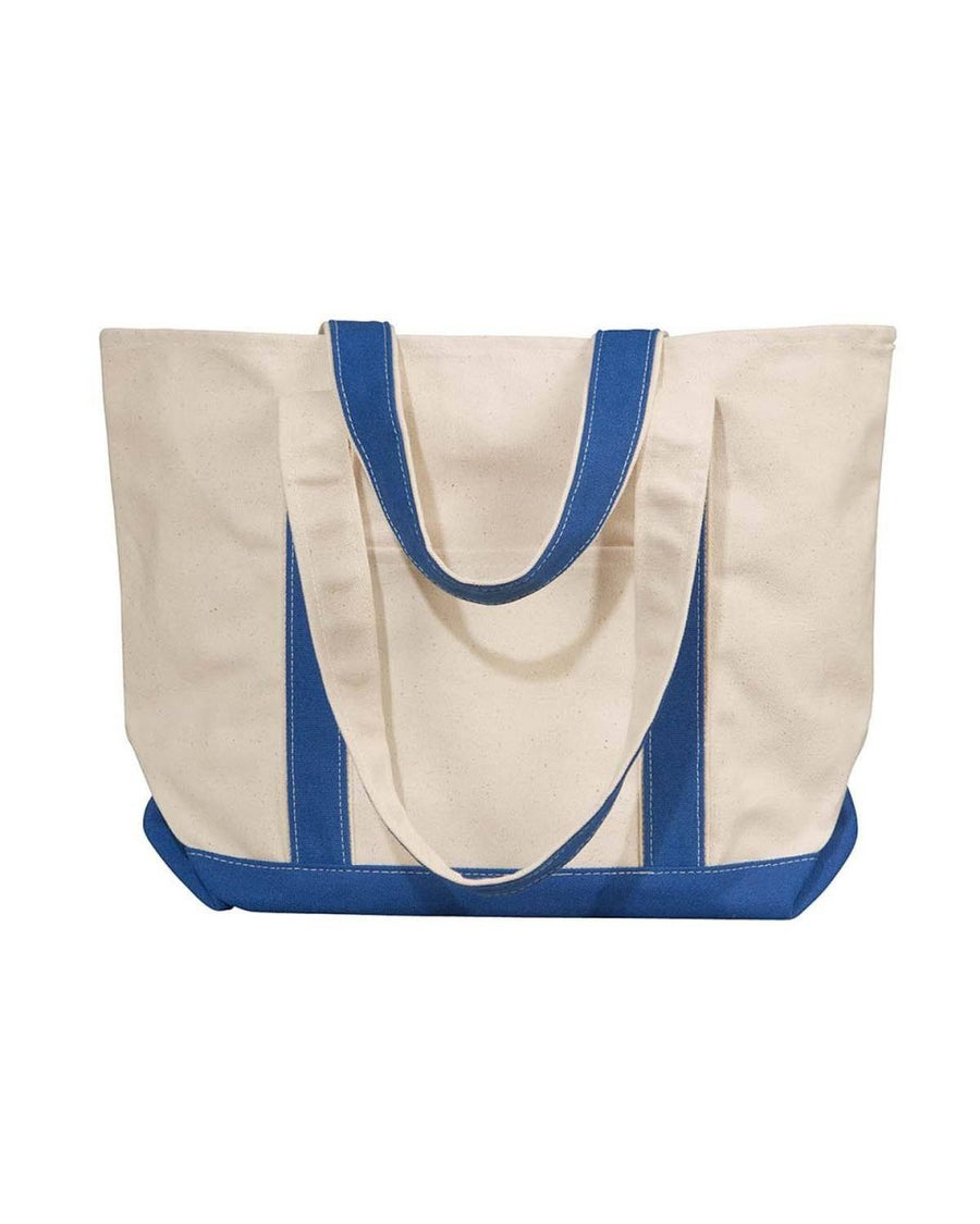 Windward Large Cotton Canvas Classic Resort Tote - Buy Bulk DTF