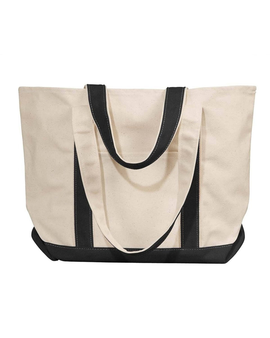 Windward Large Cotton Canvas Classic Resort Tote - Buy Bulk DTF