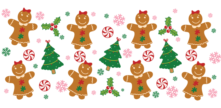 Winter Wonders Series UV DTF Libbey Glass Wrap - Buy Bulk DTF