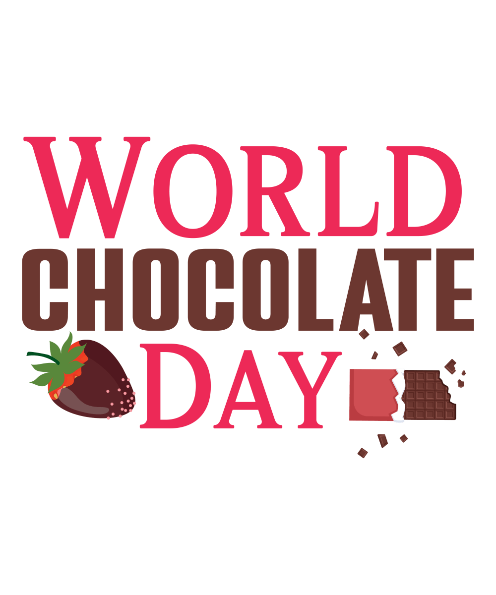 World Chocolate Day - Ready To Press DTF Transfer - Buy Bulk DTF