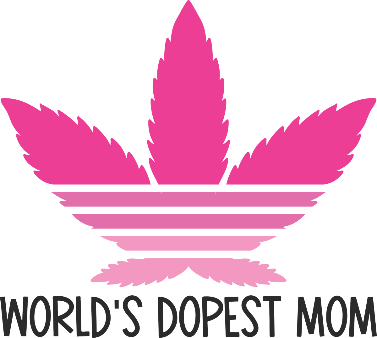 Worlds Dopest Mom Pink Ready To Press DTF Transfer - Buy Bulk DTF