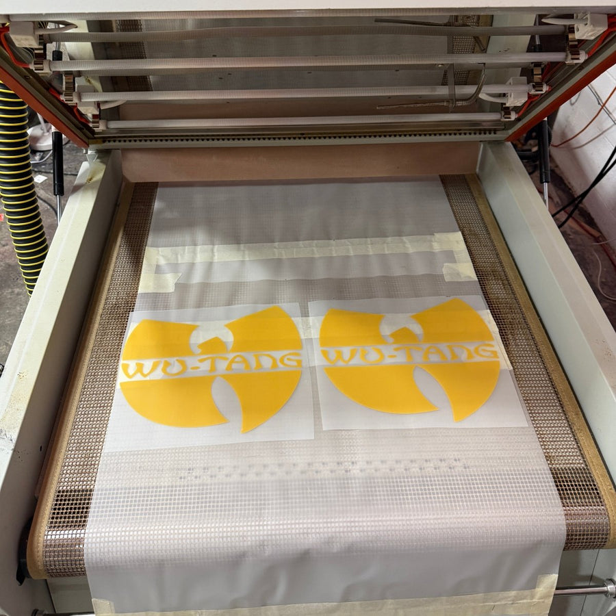 Wu - Tang - Logo - Ready To Press DTF Transfer - Buy Bulk DTF