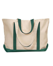 XL Cotton Canvas Resort Tote - Buy Bulk DTF